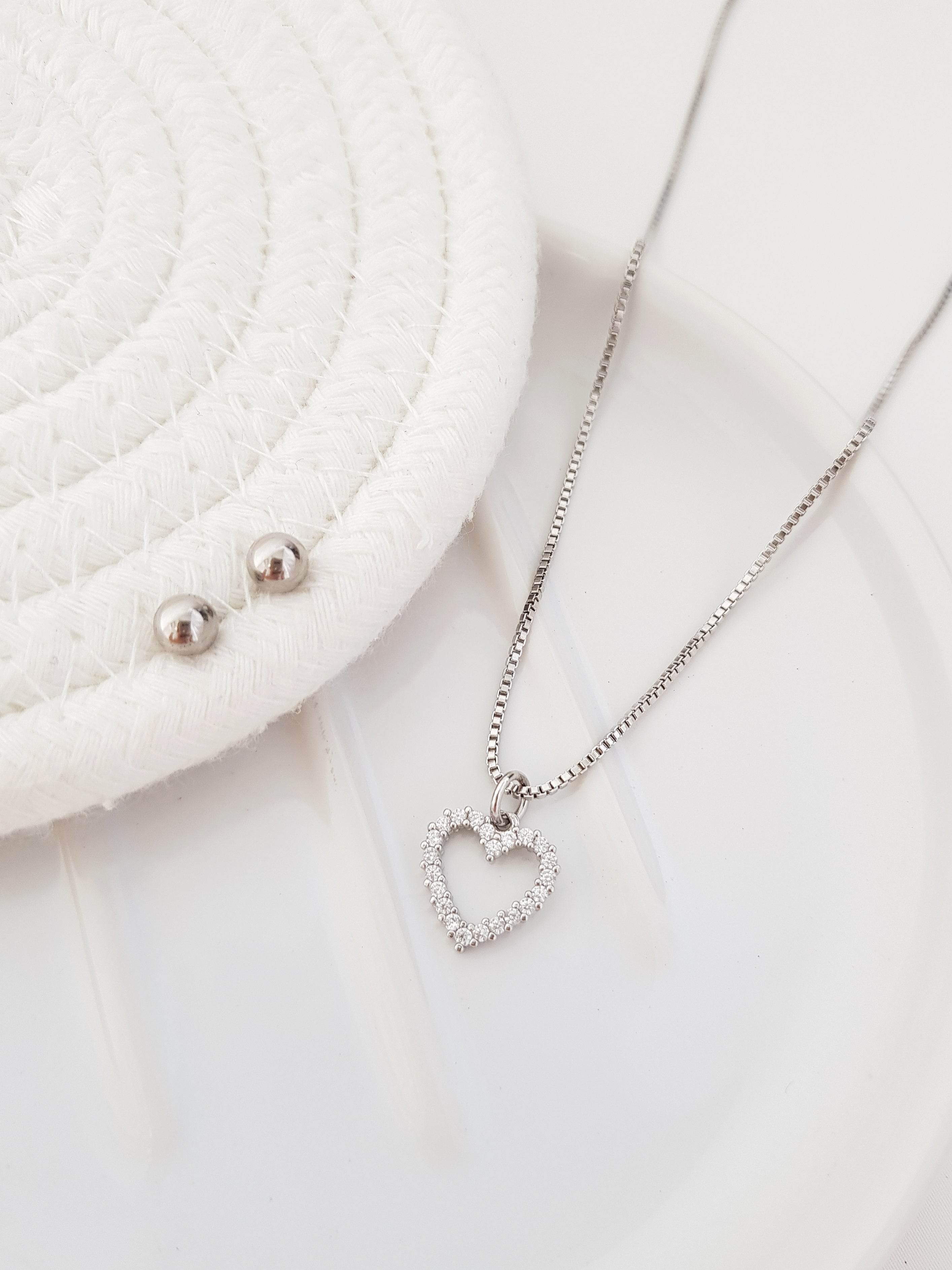 CADENA CORA SILVER