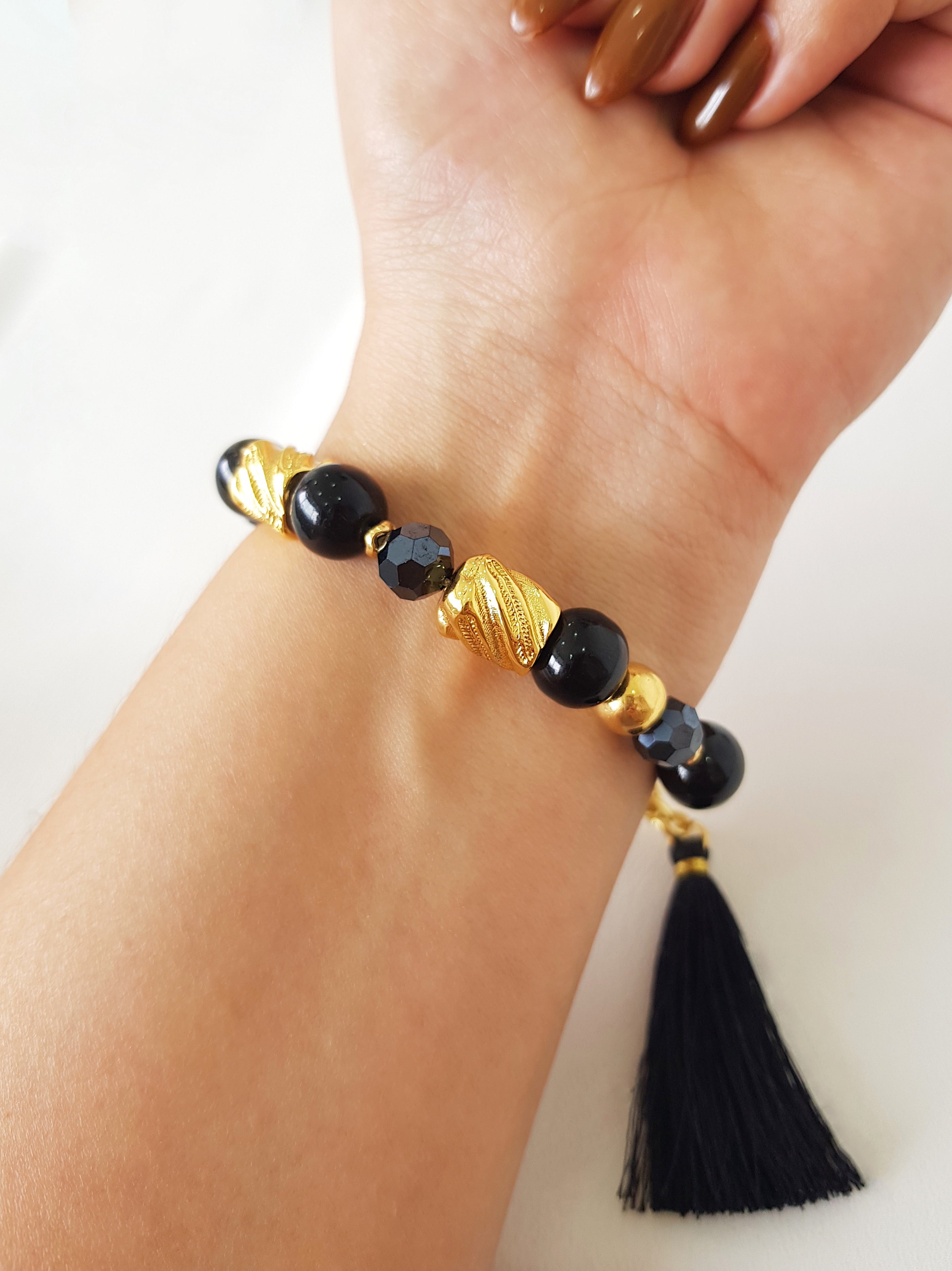 PULSERA NEGRA RAMONA