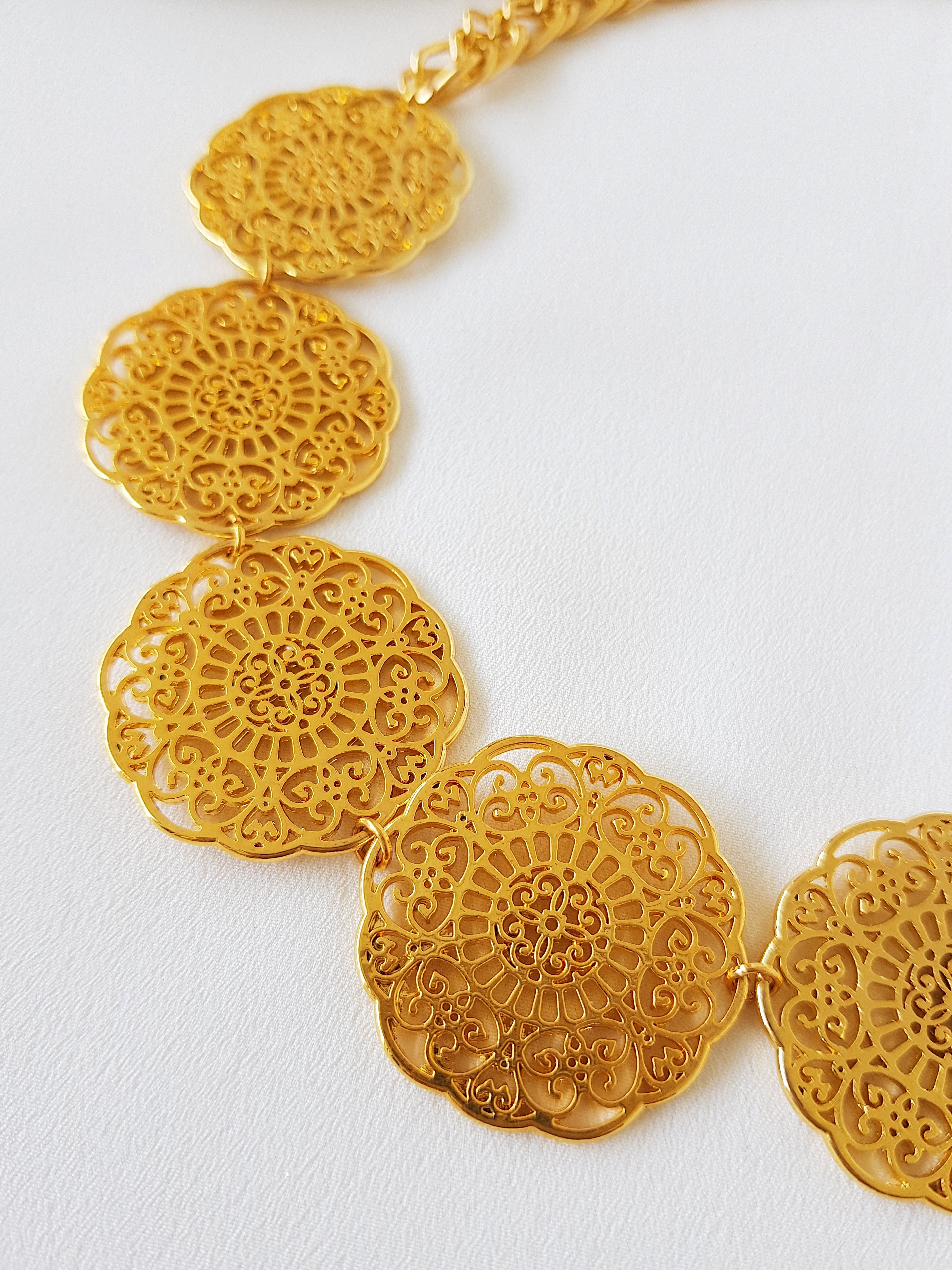 COLLAR BLOOM GOLD